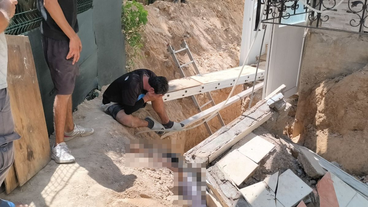 Antalya’da çöken balkonun altında kalan işçi hayatını kaybetti