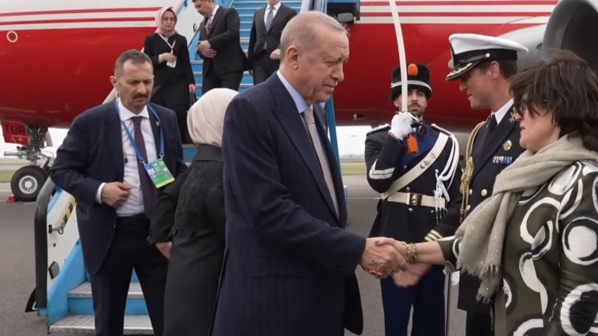 Cumhurbaşkanı Erdoğan, NATO zirvesi için Hollanda’da