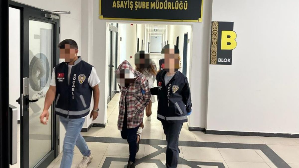 Kocaeli’de 155 suç kaydı bulunan kadınlar yakalandı