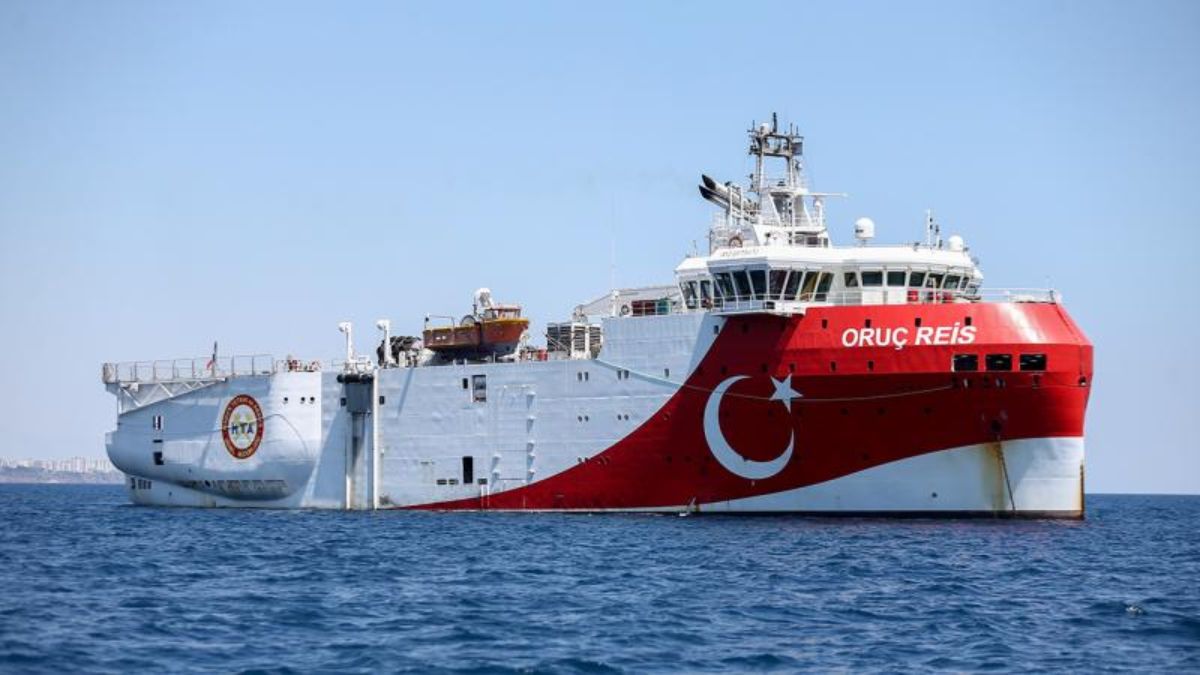 Oruç Reis vatana dönüş yaptı