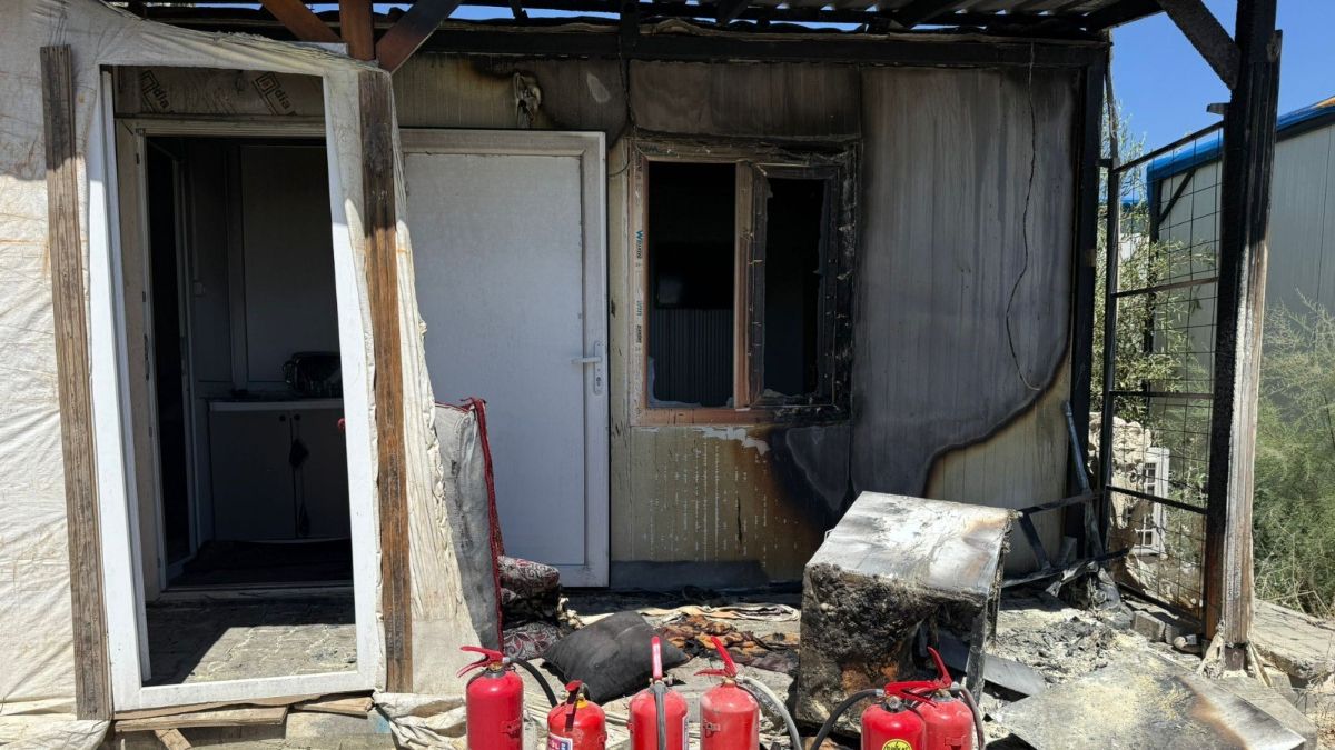 Adıyaman’da üç gün açık bırakılan klima, yangın çıkardı