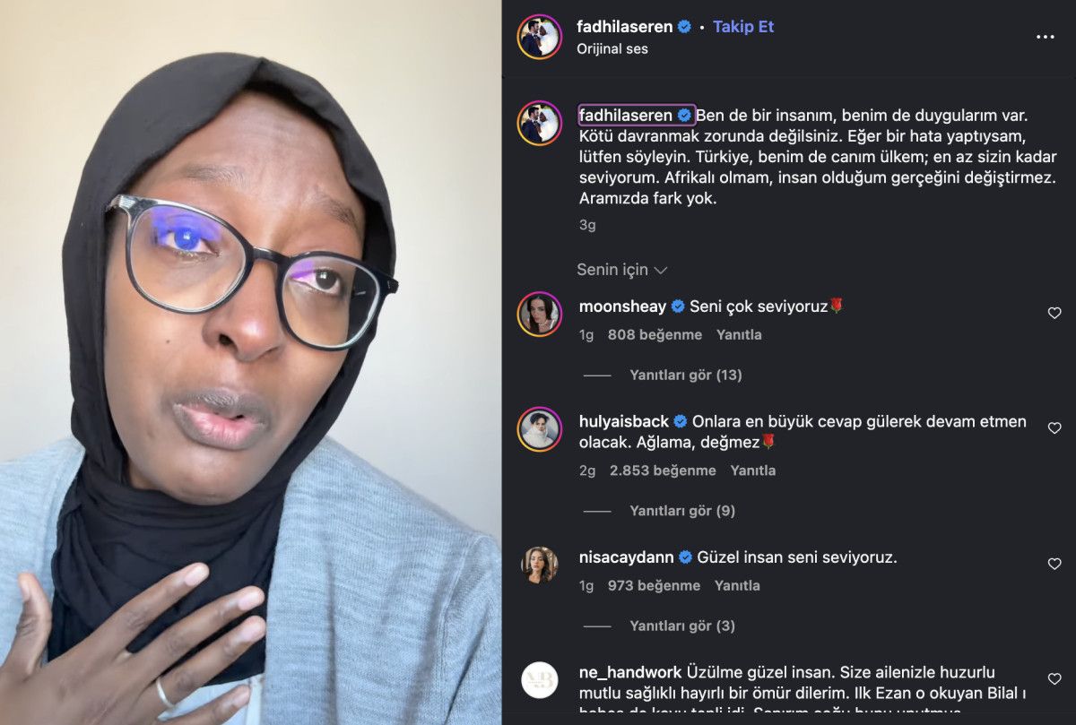 Afrikalı kadın maruz kaldığı ırkçılık karşısında gözyaşlarına boğuldu