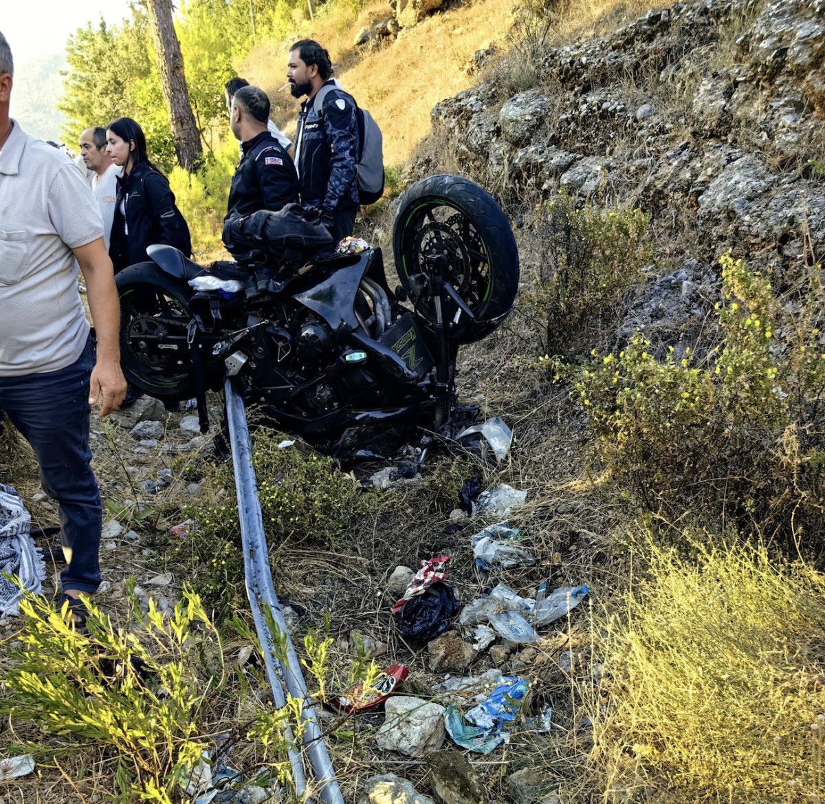 Bursa’da motosiklet kazası: Genç kız hayatını kaybetti