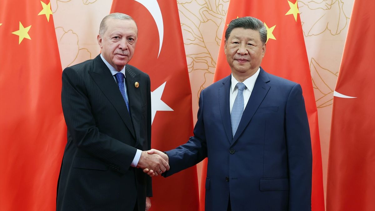 Cumhurbaşkanı Erdoğan, Şi Cinping ile görüştü