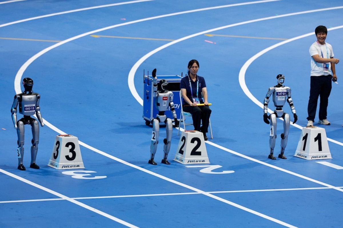 Dünyanın ilk robot olimpiyatları Çin’de resmen başladı