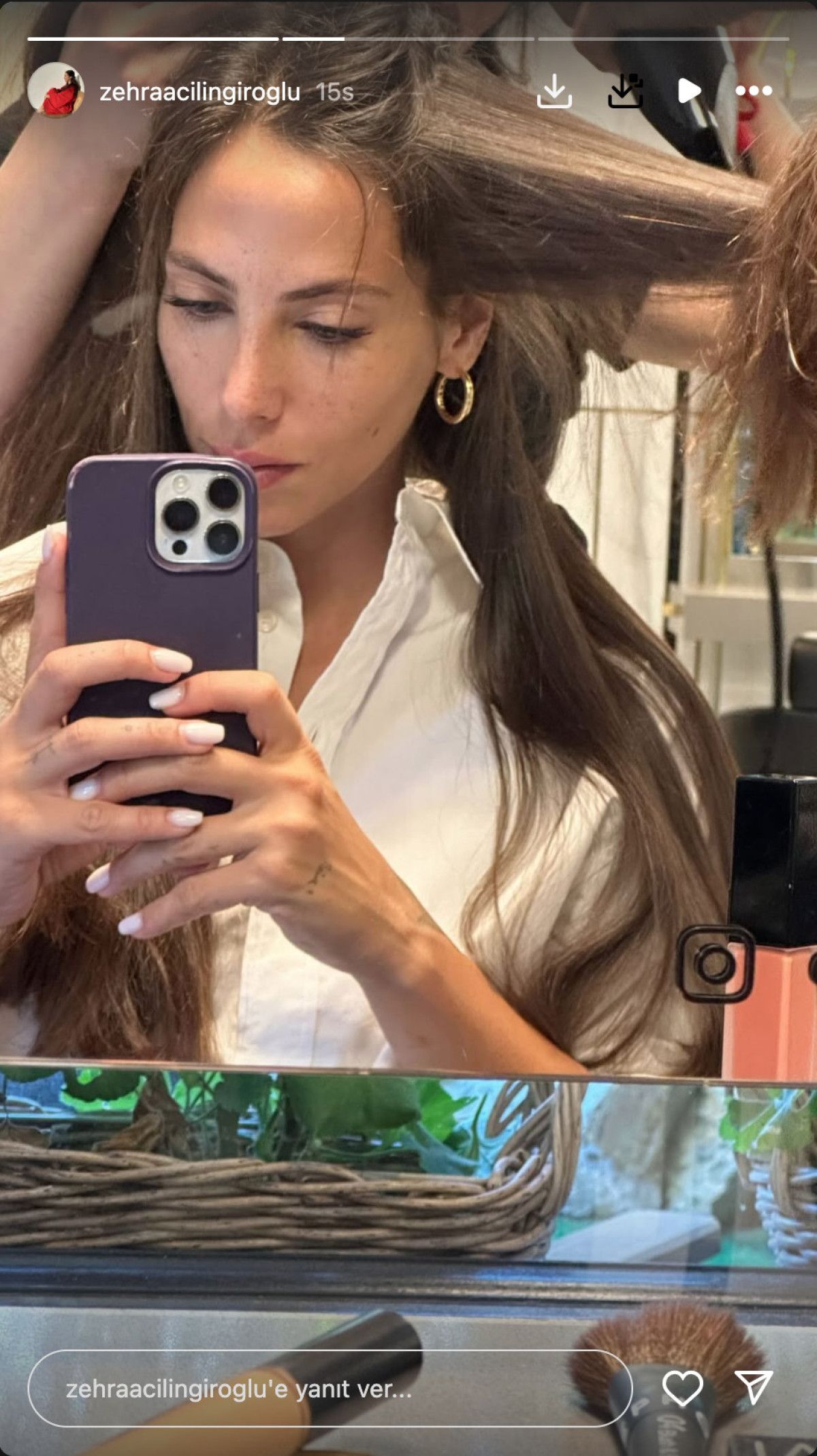Zehra Çilingiroğlu’ndan yeni kareler! Beğeni yağdı