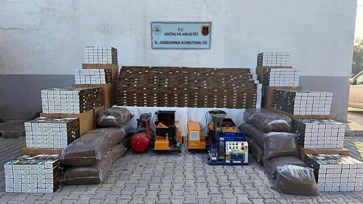 Antalya’da kaçakçılık ve narkotik operasyonuları