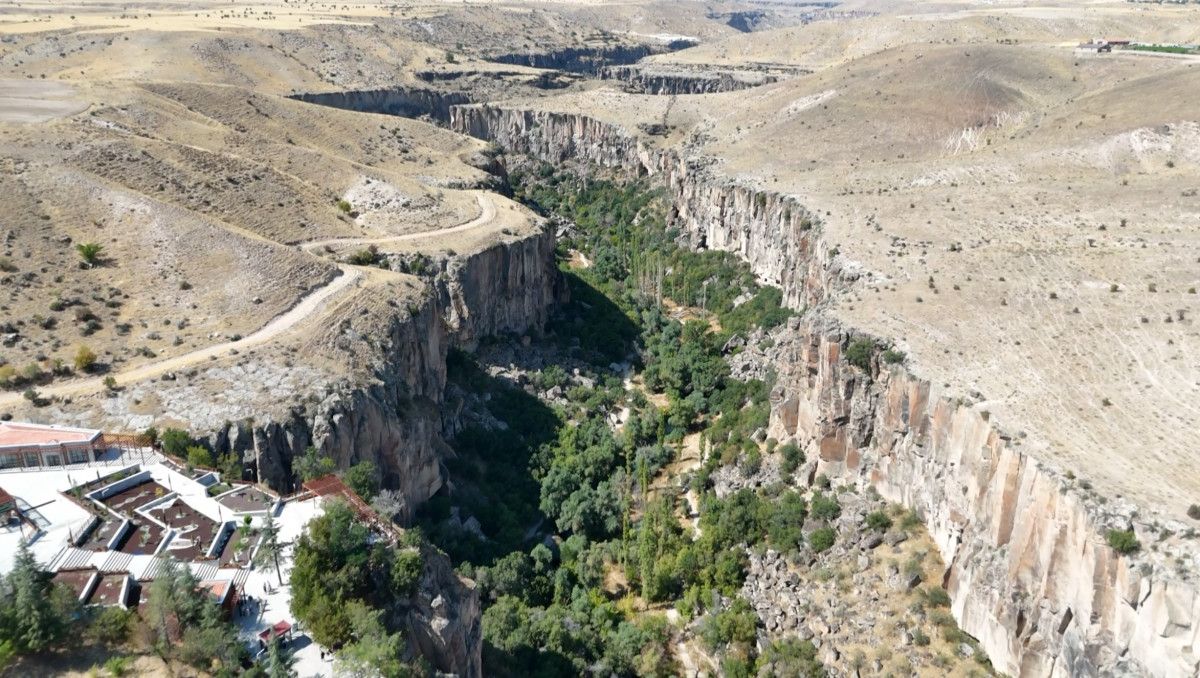 Dünyanın en büyük 2. kanyon vadisi ‘Ihlara’ ziyaretçilerini ağırlıyor