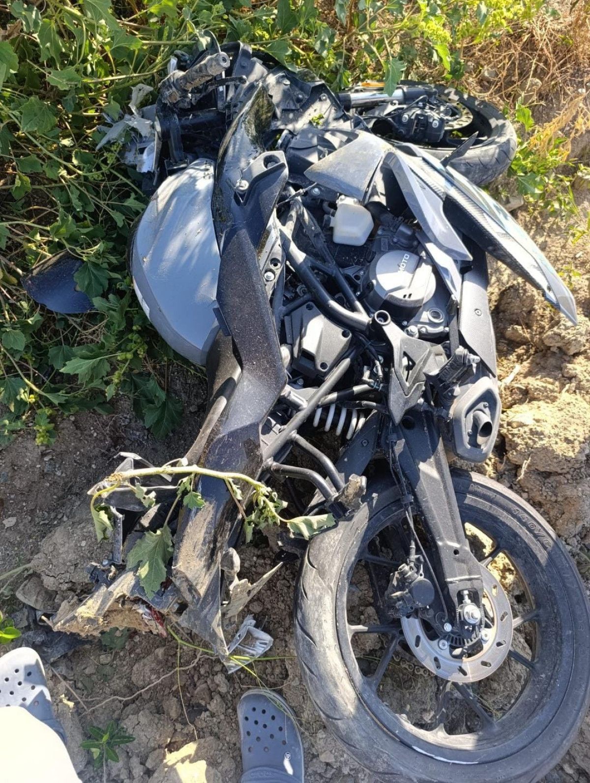 Hatay’da otomobille çarpışan motosikletin sürücüsü öldü