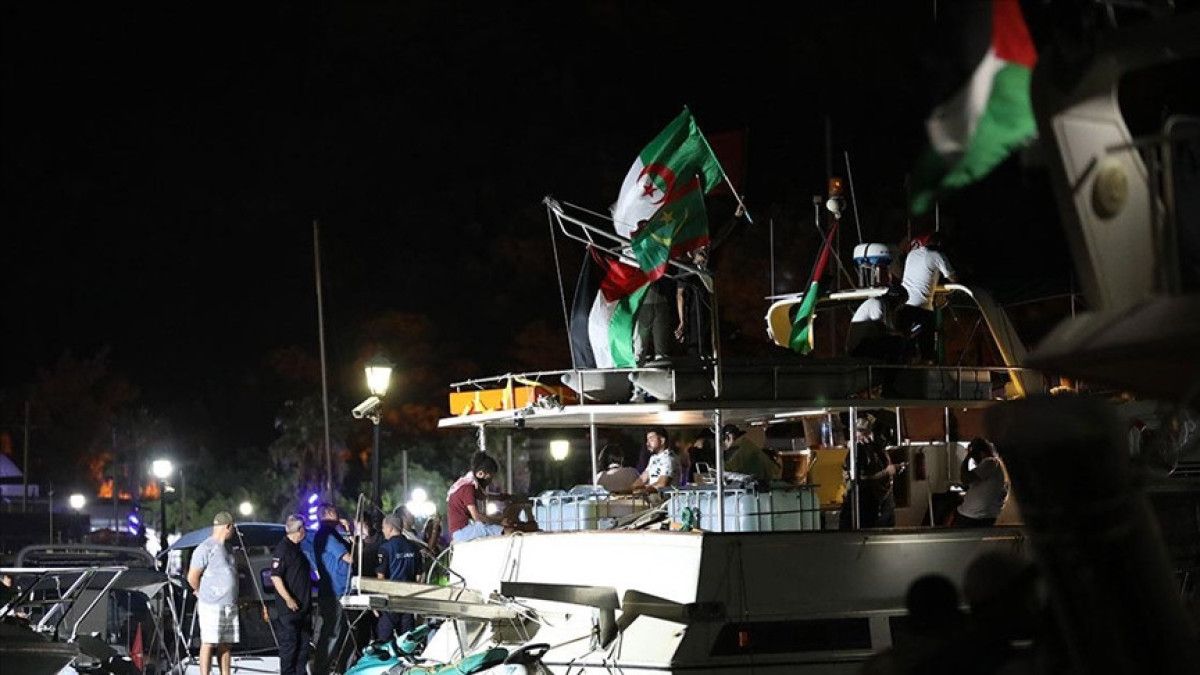 Küresel Sumud Filosu üzerinde dron hareketliliği tespit edildi