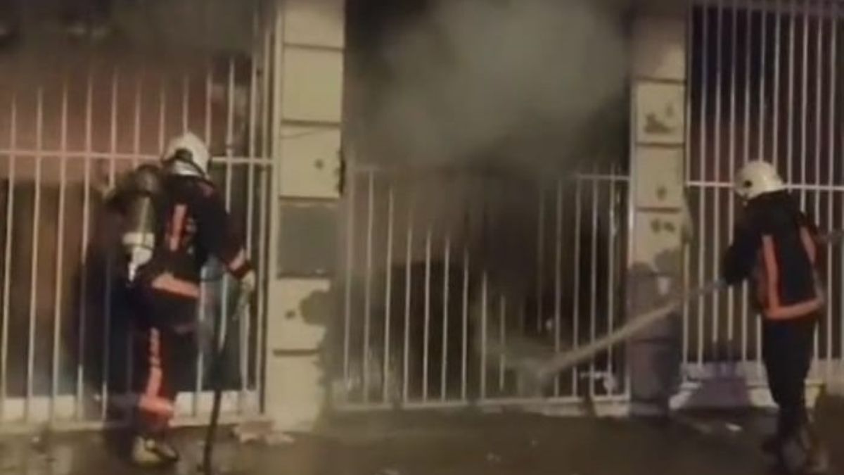 Malatya’da tekstil atölyesinde korkutan yangın