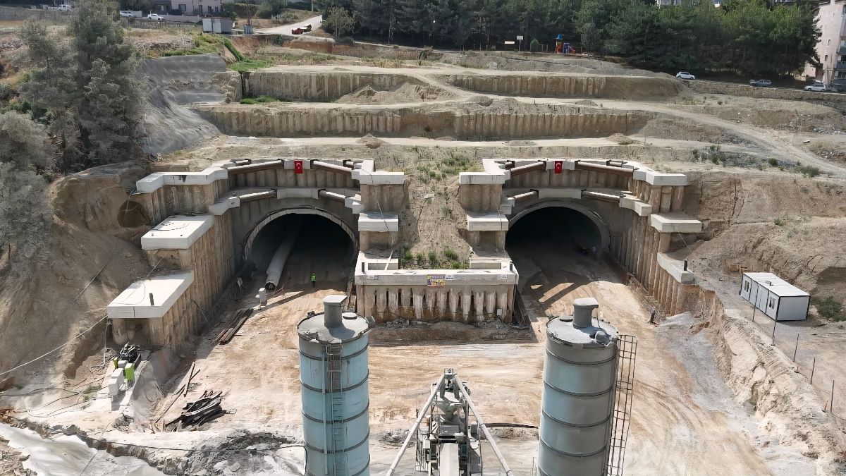 Türkiye’nin en geniş tüneli için geri sayım