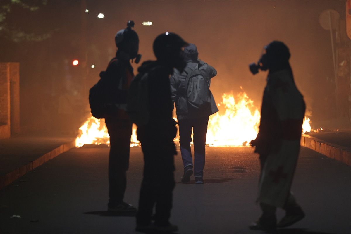 Gürcistan’da protestoda arbede: 21 polis ve 6 gösterici yaralandı