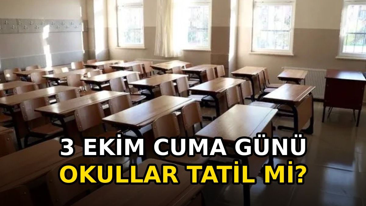 İstanbul’da 3 Ekim Cuma günü okullar tatil mi? Valilikten deprem açıklaması…