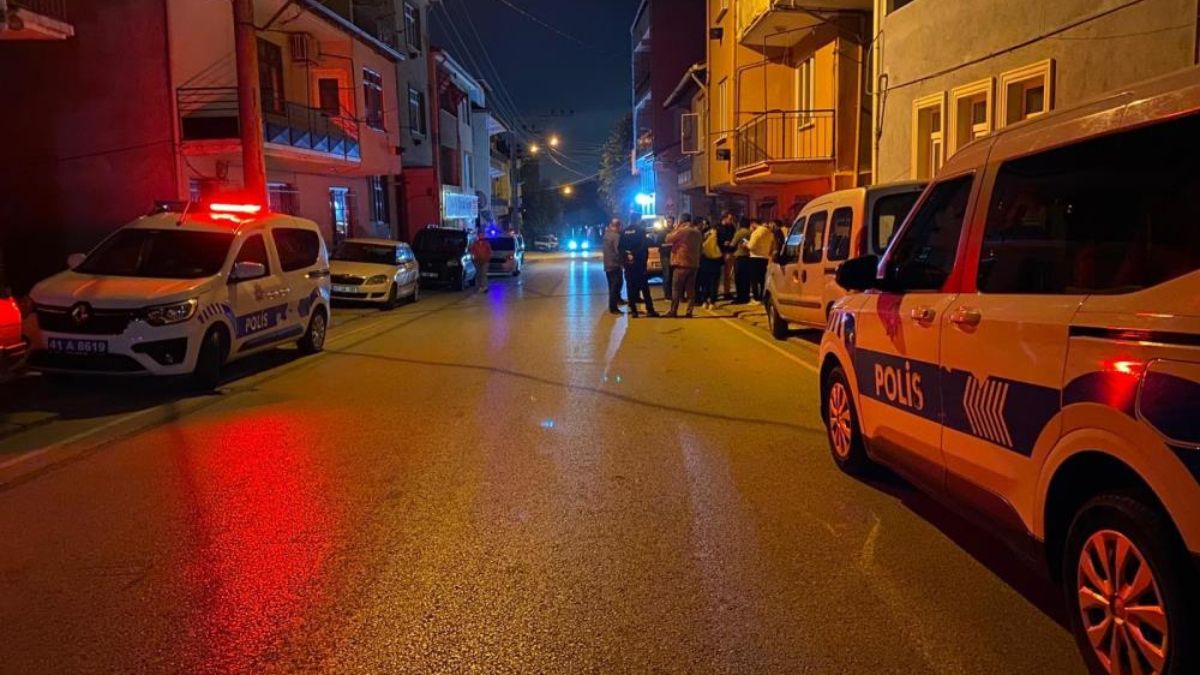 Kocaeli’de silahlı saldırıda 1 kişi yaralandı