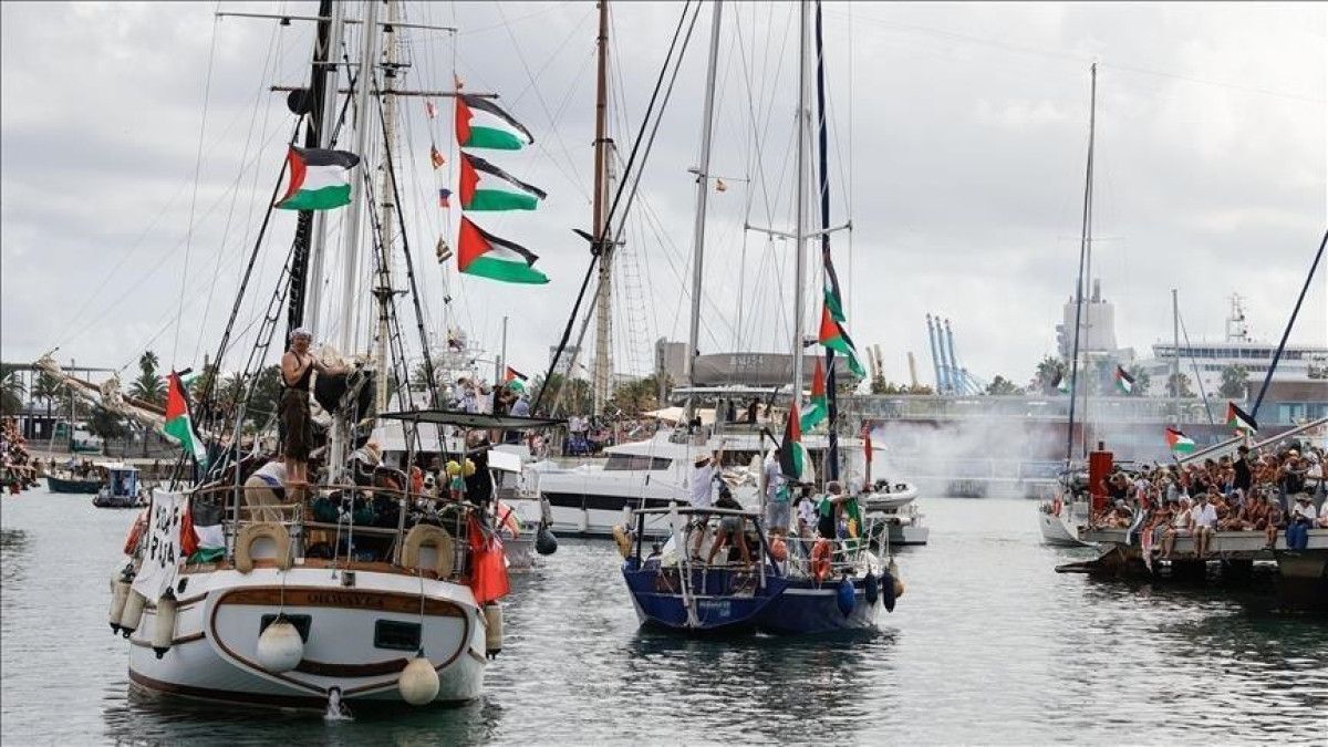 Küresel Sumud Filosu Gazze yolunda: 175 deniz mili kaldı