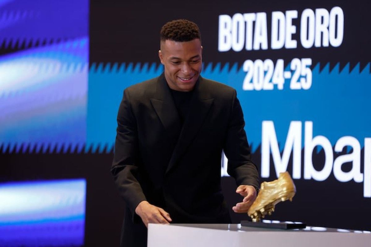 Kylian Mbappe ‘Avrupa Altın Ayakkabı’ ödülünü aldı