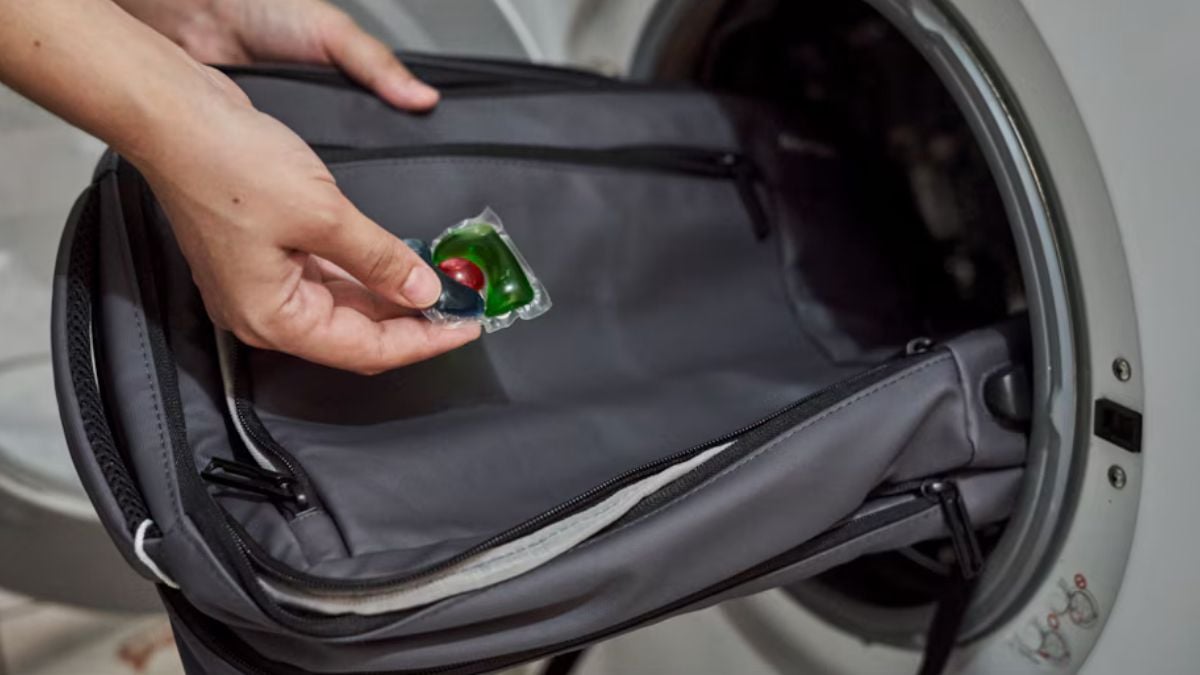 Sırt çantasını yıkamadan önce bu 4 adımı uygulayın… Asla yıpranmıyor