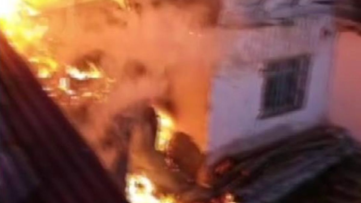 Sivas’ta müstakil evde yangın paniği