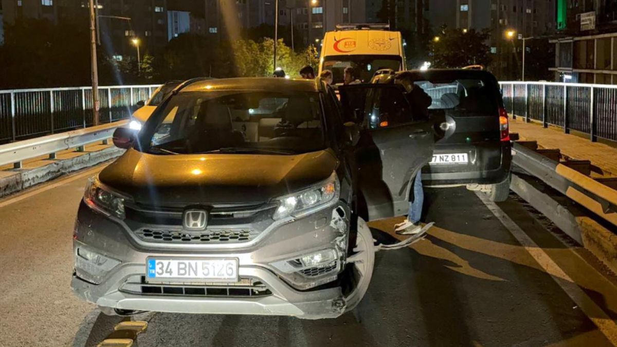Tekirdağ’da alkollü kadın sürücü karşı şeride geçip kaza yaptı