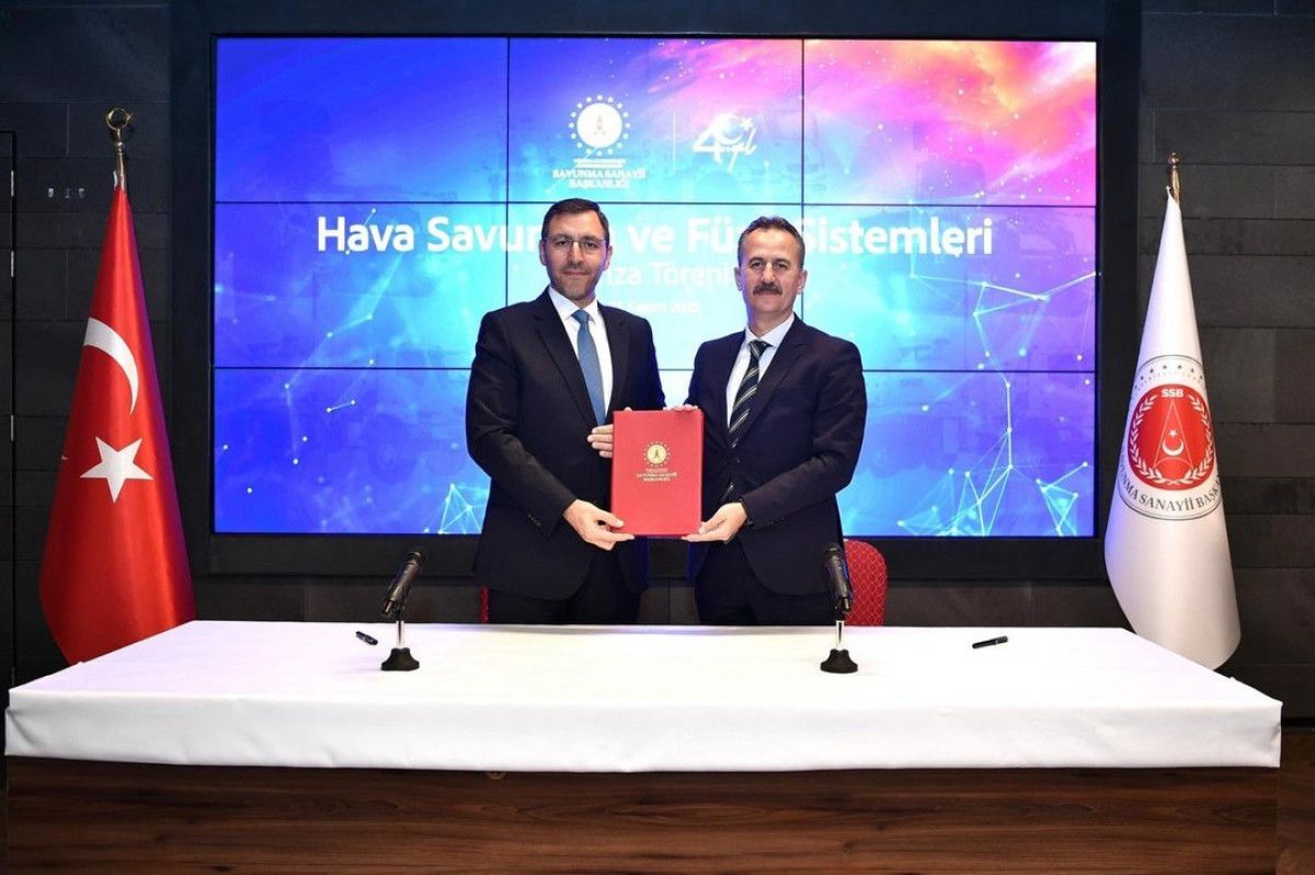 Çelik kubbe güçleniyor: Yeni hava savunma ve füze sistemleri geliştirilmesi için imzalar atıldı