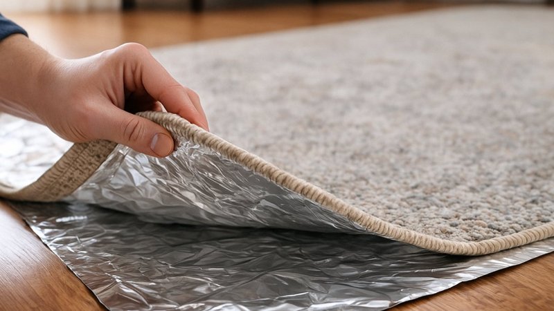 Kış ayında halının altına folyo serin, maliyeti indirin…