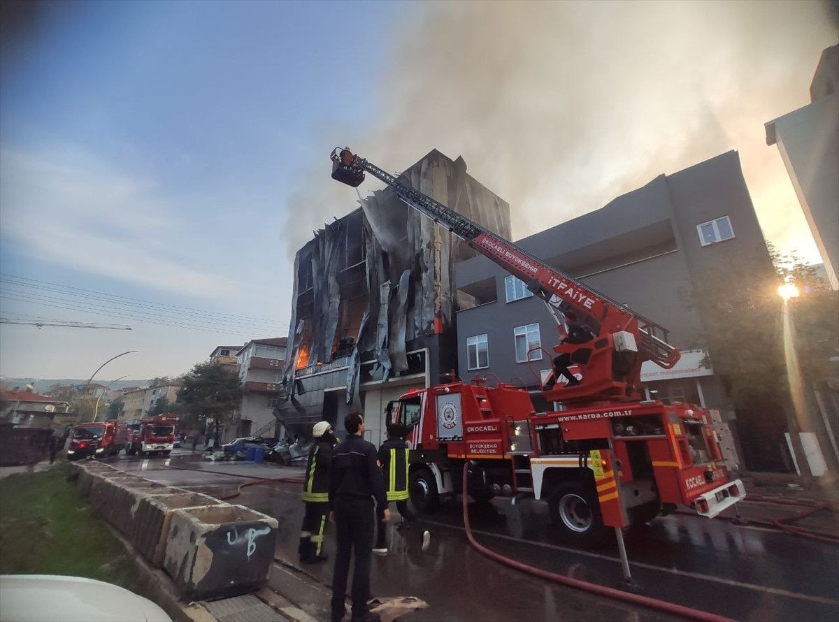 Kocaeli’de 6 kişiye mezar olan fabrikadaki yangının ilk anları