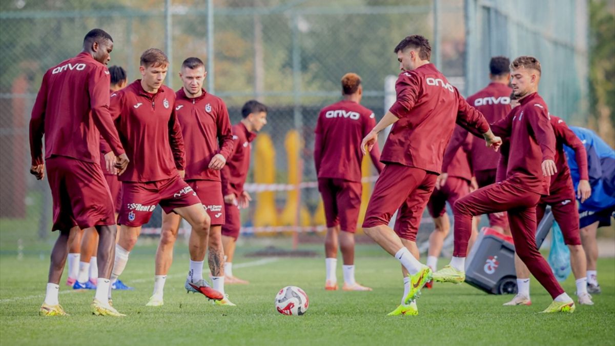 Trabzonspor, Alanyaspor maçının hazırlıklarına devam etti