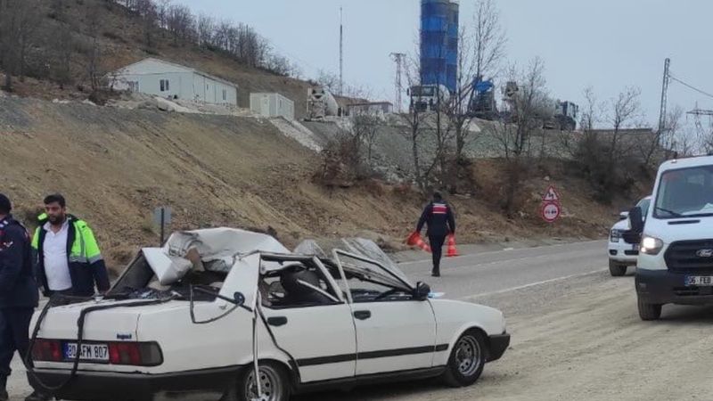 Adıyaman’daki kazada 5 kişi ölümden döndü