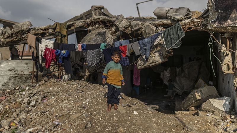 Gazze’de 795 bin kişinin sel riski altında olduğu açıklandı