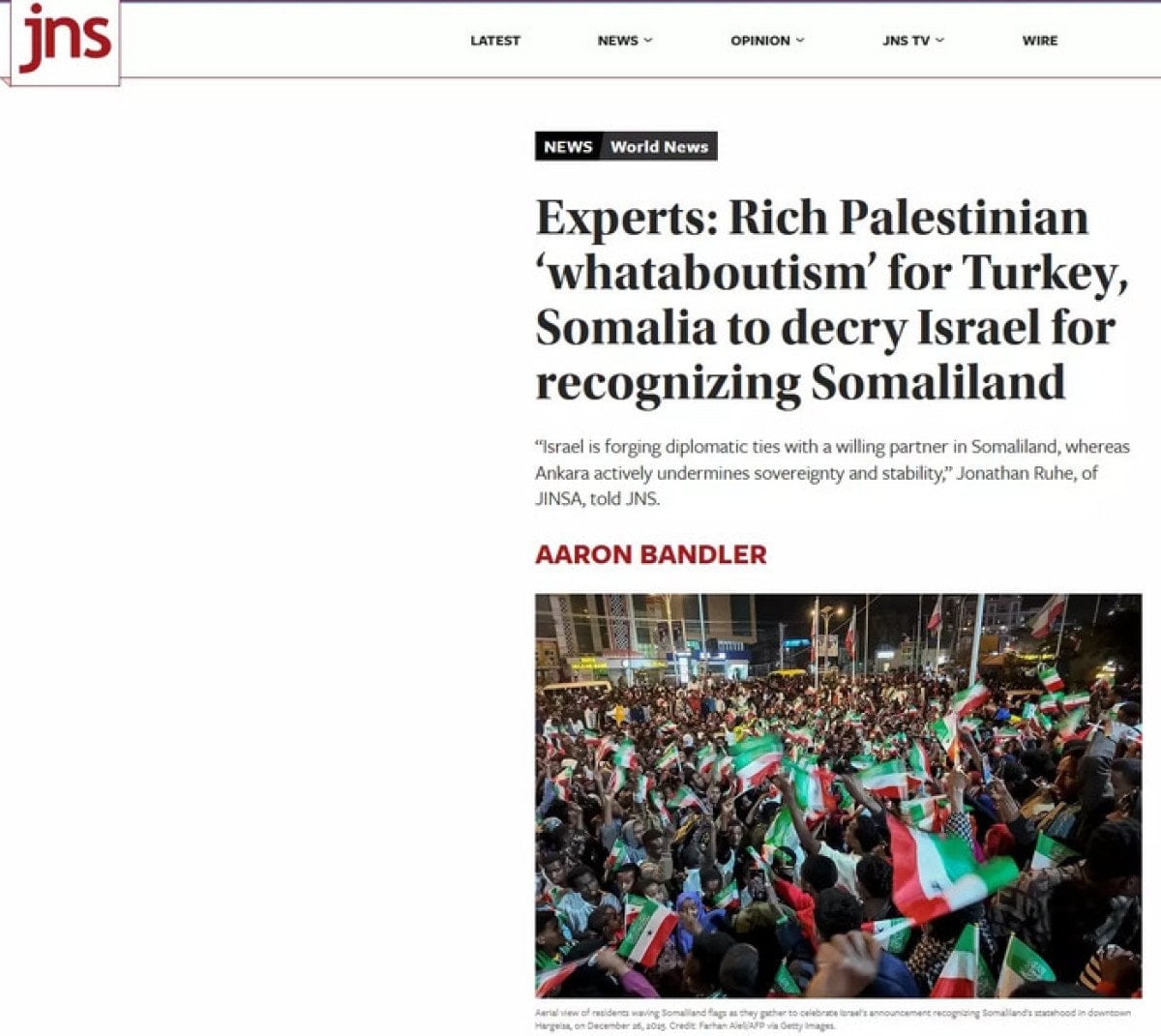 İsrail’in Somaliland hamlesinin arkasındaki hedef ortaya çıktı