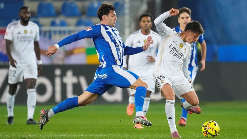 Real Madrid deplasmanda Alaves’i yendi