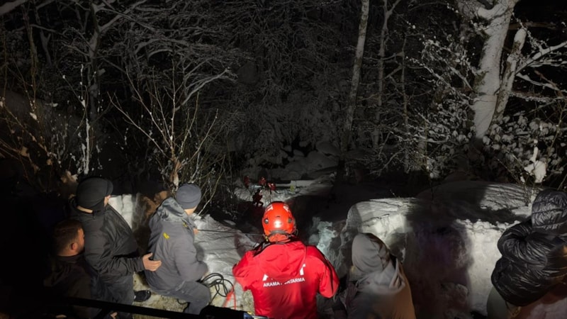 Rize’de uçuruma yuvarlanan cipteki 2 kişi öldü
