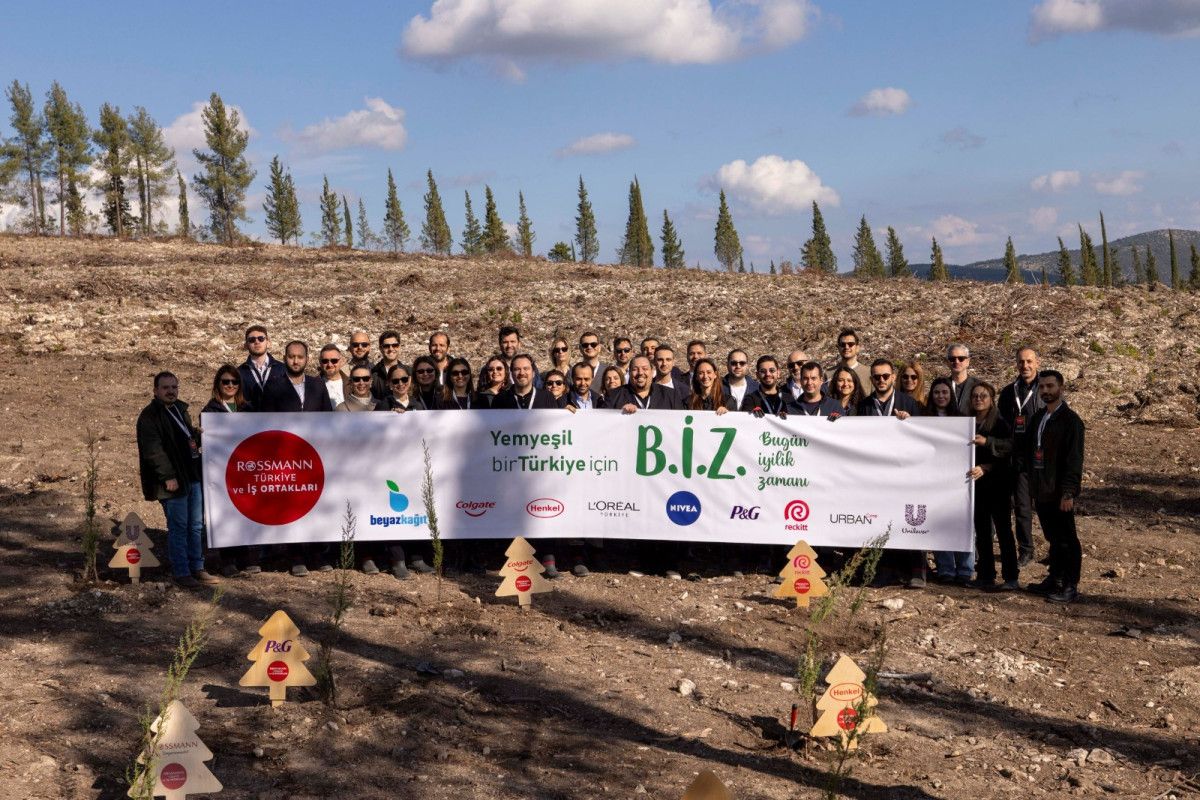 Rossmann Türkiye ve iş ortaklarından: 150 bin fidan ile yemyeşil bir Türkiye