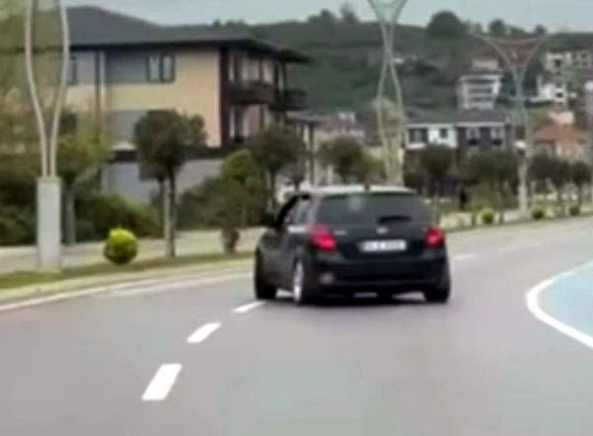 Sakarya’da trafikte drift atan sürücüye 46 bin TL ceza