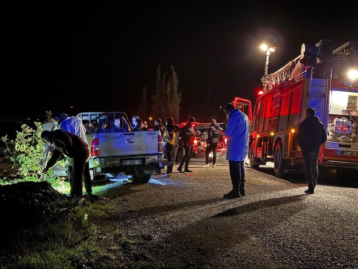 Antalya’da cinayete ‘kaza’ süsü vermek için aracı yaktı
