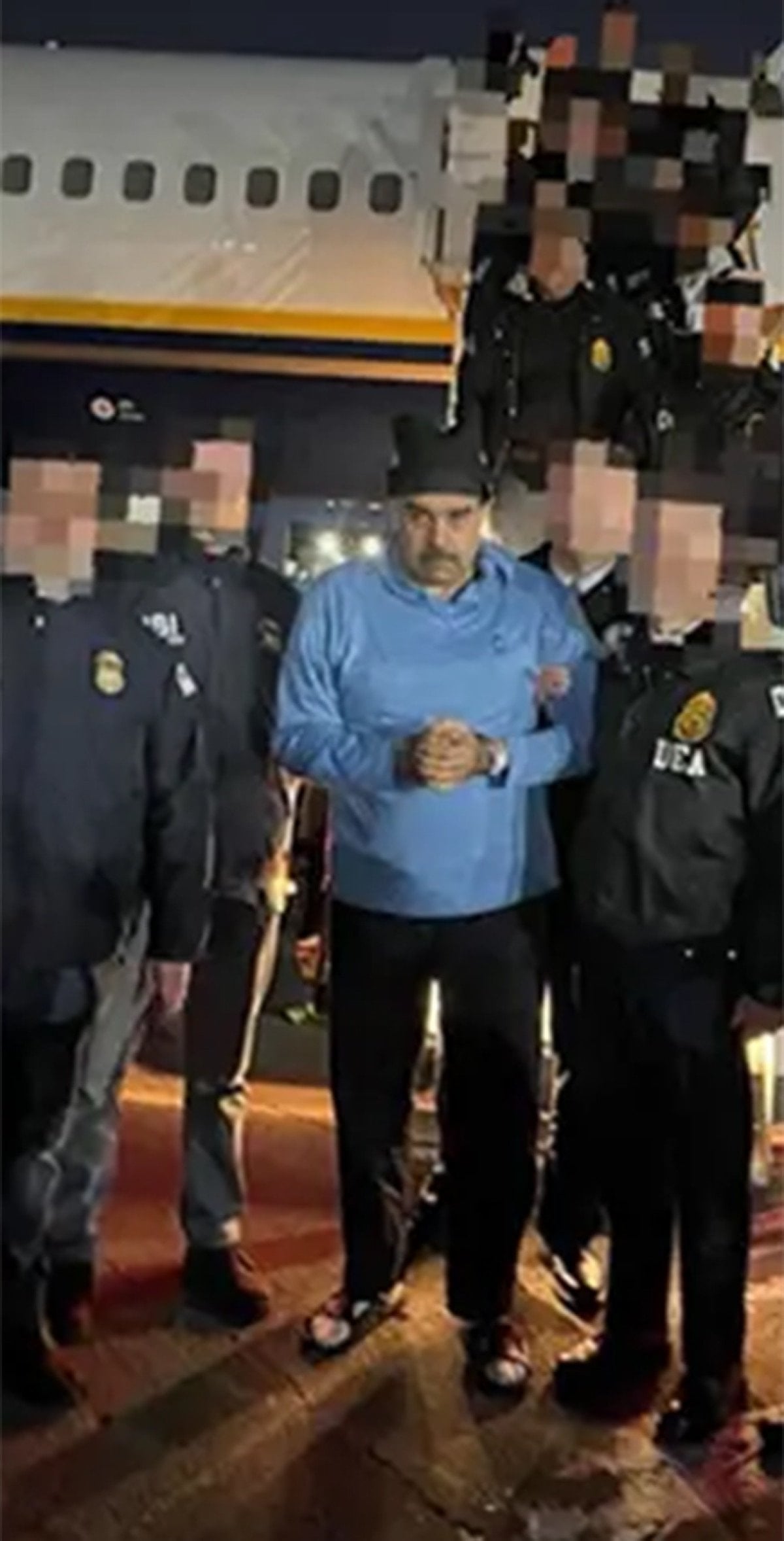 Maduro, Metropolitan Gözaltı Merkezi’ne götürüldü