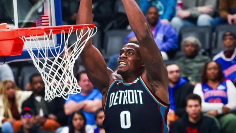 NBA’de Detroit Pistons’tan, Indiana Pacers’a 43 sayı fark