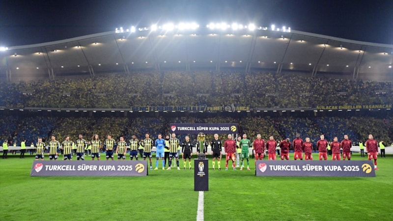 Süper Kupa finalini 58 bin 397 seyirci takip etti