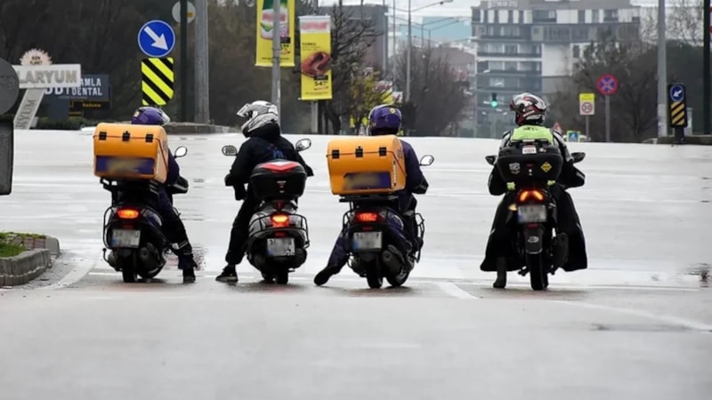 Valilik açıkladı: İstanbul’da 10.00’dan itibaren kuryelere yasak