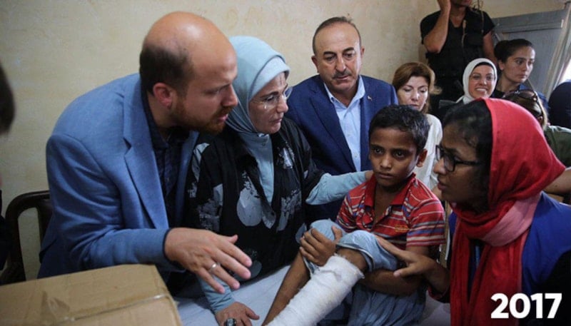 Bilal Erdoğan, 9 yıl sonra yeniden Arakanlı Müslümanları ziyaret etti