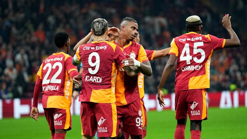 Galatasaray, bu sezon ligde 14. kez 3 ve üstü gol attı