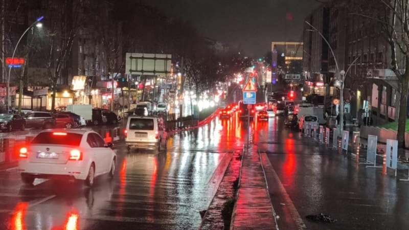 İstanbul’da dün akşam saatlerinde sağanak etkili oldu