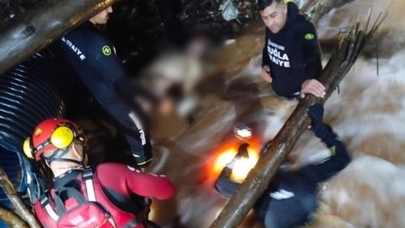 Muğla’da sele kapılan otomobil sürücü ölü bulundu