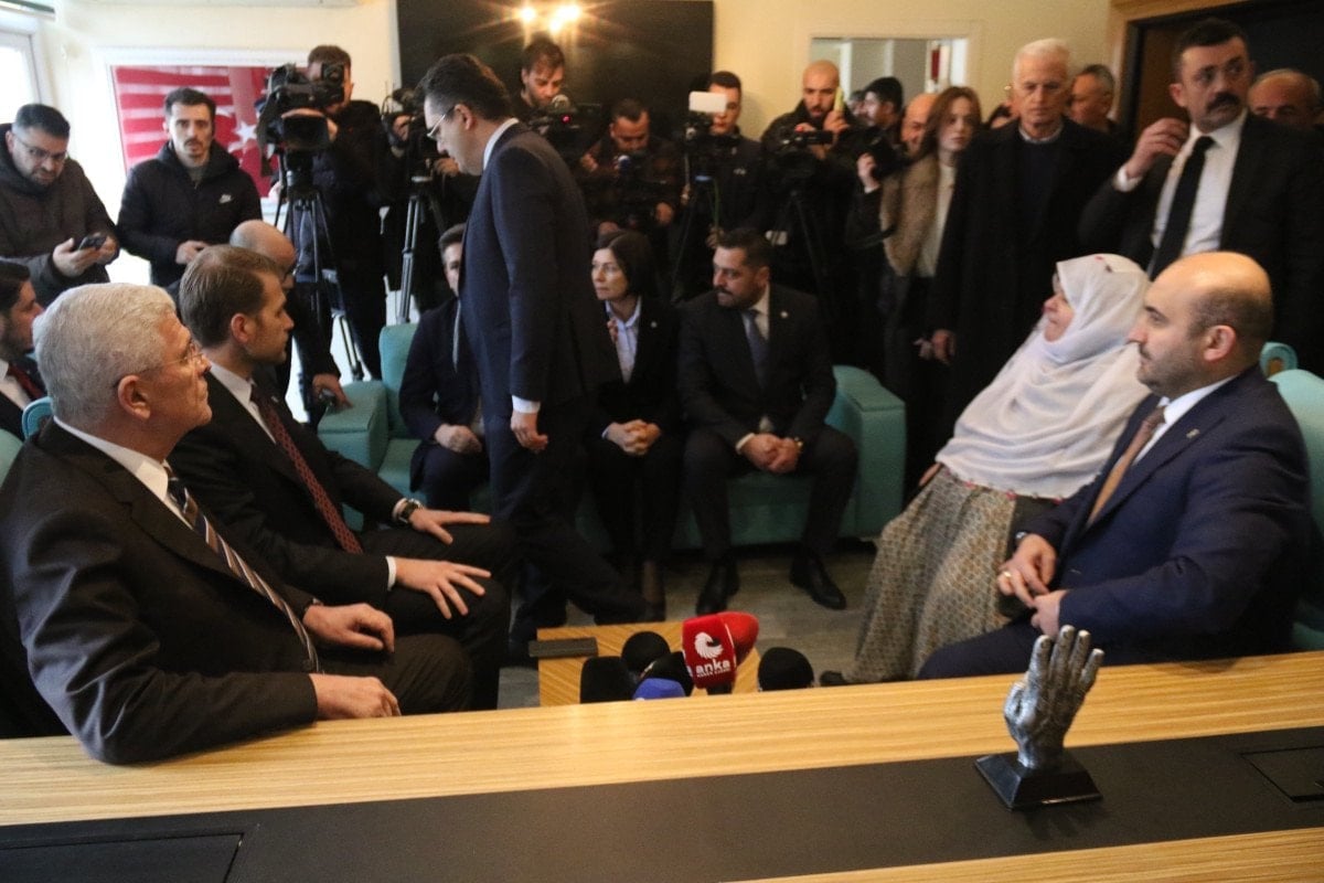 Müsavat Dervişoğlu’ndan Zeynep Güneş’e ziyaret