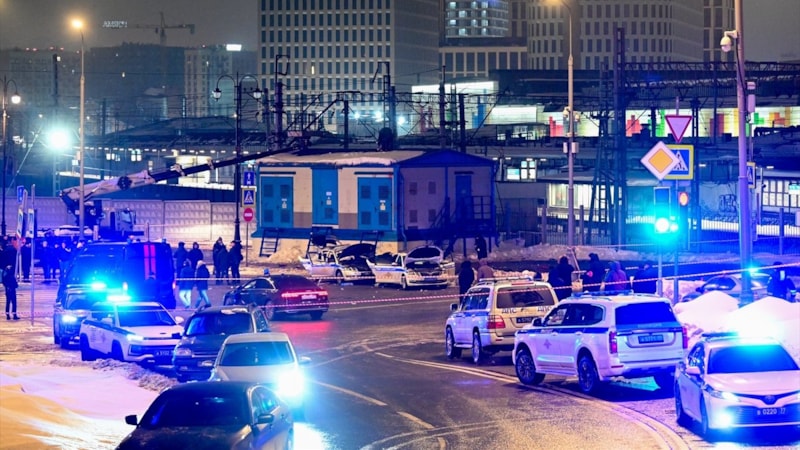 Rusya’nın başkenti Moskova’da patlama: 1 polis öldü