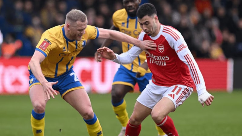 Arsenal, FA Cup’ta çeyrek finale çıktı