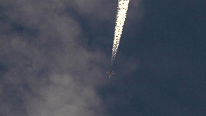 Irak’ta ABD’ye ait askeri uçağın düştüğü öne sürüldü