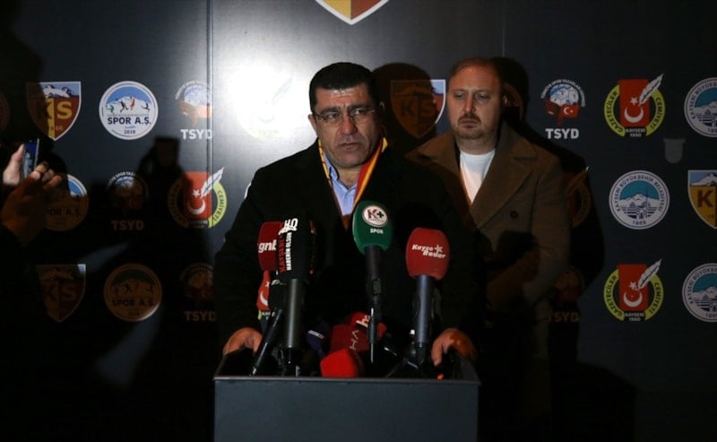 Kayserispor Başkanı Açıkalın’dan hakem tepkisi