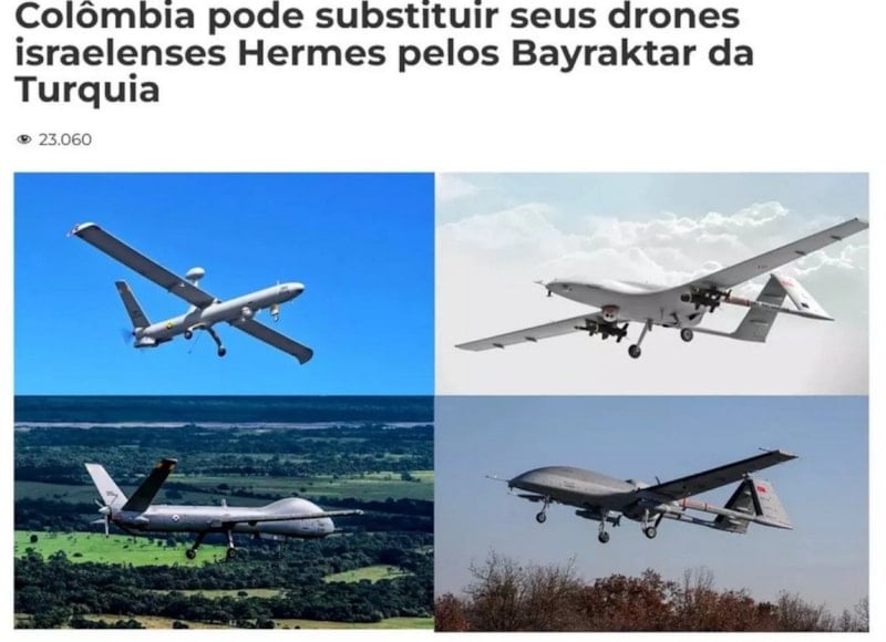 Kolombiya’dan Bayraktar kararı: Hermes yerine Türk İHA’ları